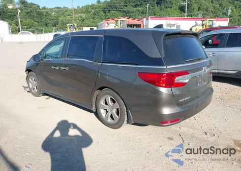 2020 Honda Odyssey Ex from USA, damaged, VIN 5FNRL6H5XLB023454